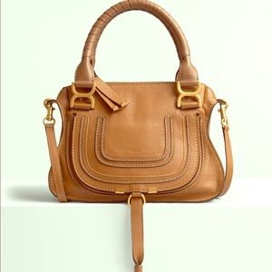 Small double carry Chloe Marcie bag..